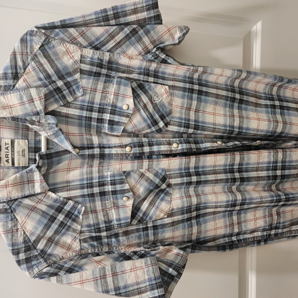 Ariat Plaid Short Sleeve Shirt
